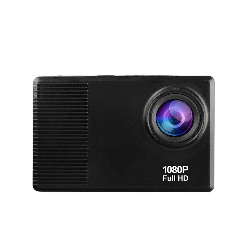 4K Waterproof Action Camera for Outdoor Sports and Diving, Helmet Mount Compatible