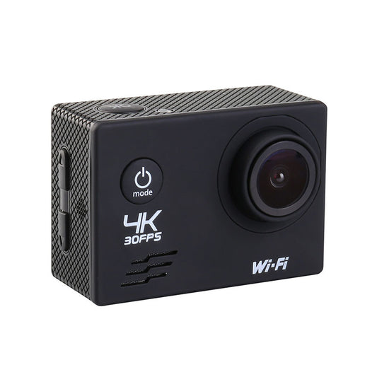 4K Waterproof Action Camera for Outdoor Sports and Diving, Helmet Mount Compatible